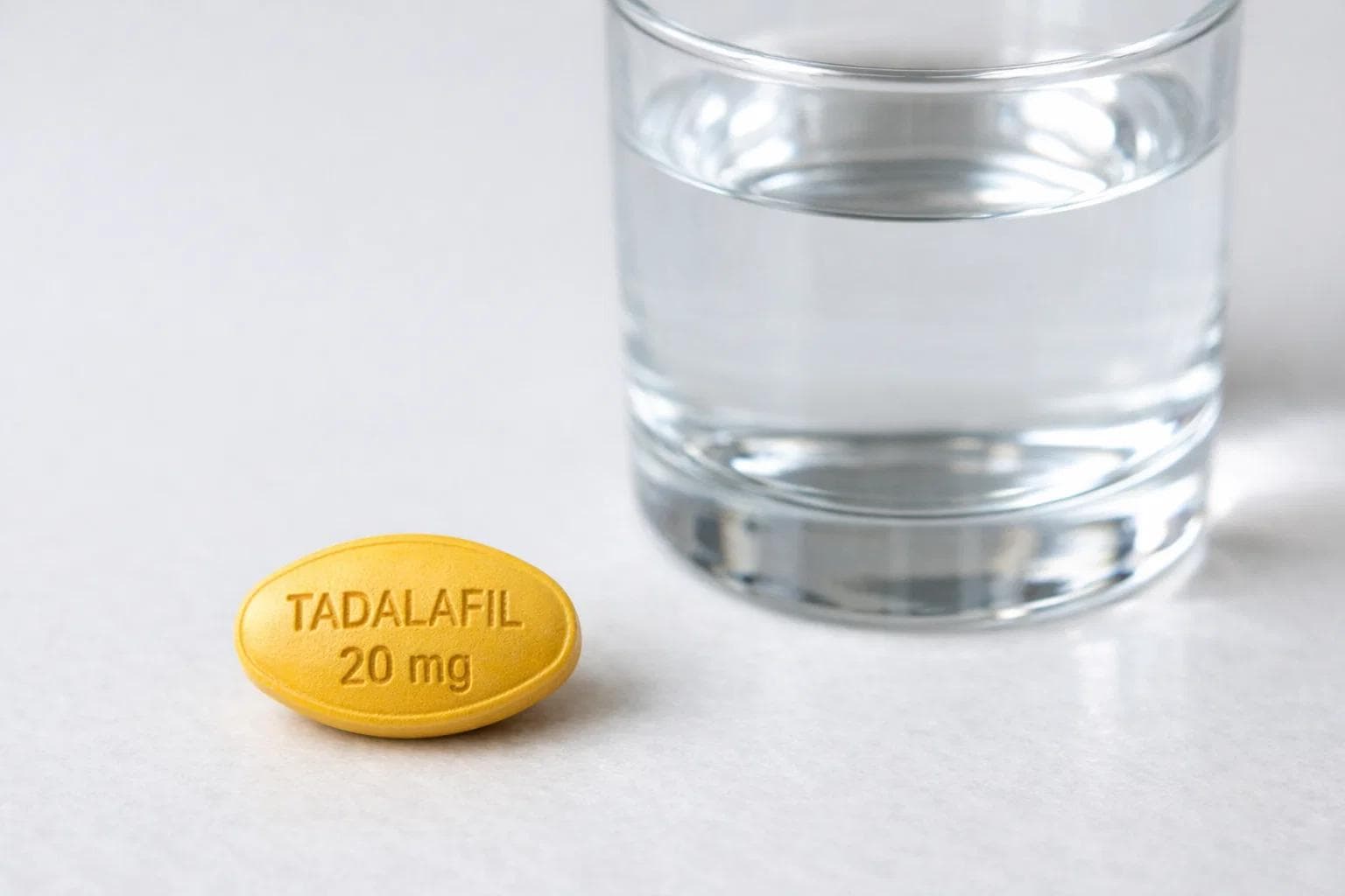Comprimé de tadalafil 20mg Comprimé de tadalafil 20mg