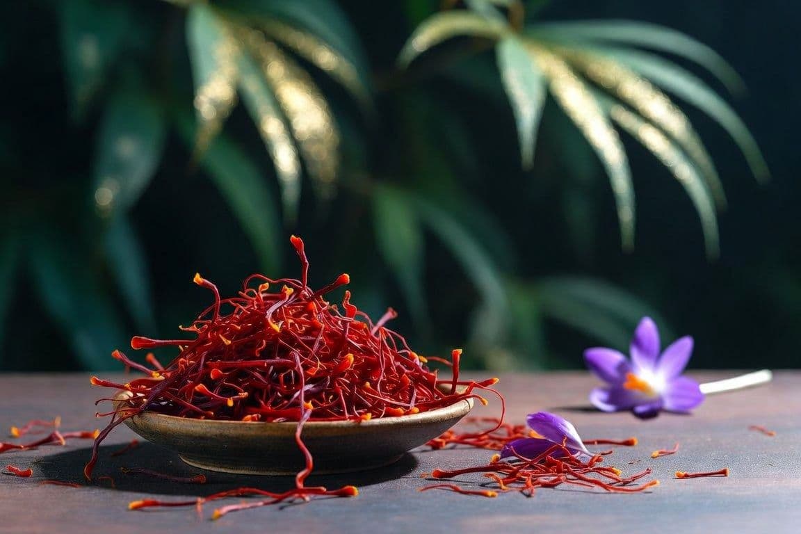 PPPistils de safran, réputés comme aphrodisiaque naturel pour la libido de l'homme PPistils de safran, réputés comme aphrodisiaque naturel pour la libido de l'homme