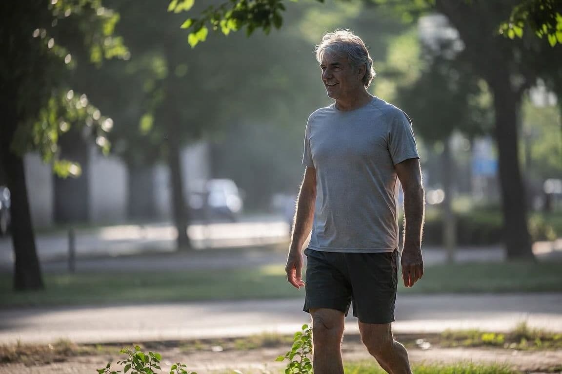 Homme de 50 ans en bonne santé cherchant à booster sa testostérone Homme de 50 ans en bonne santé cherchant à booster sa testostérone